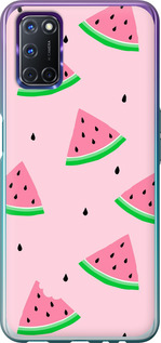 Чехол Розовый арбуз для Oppo A72