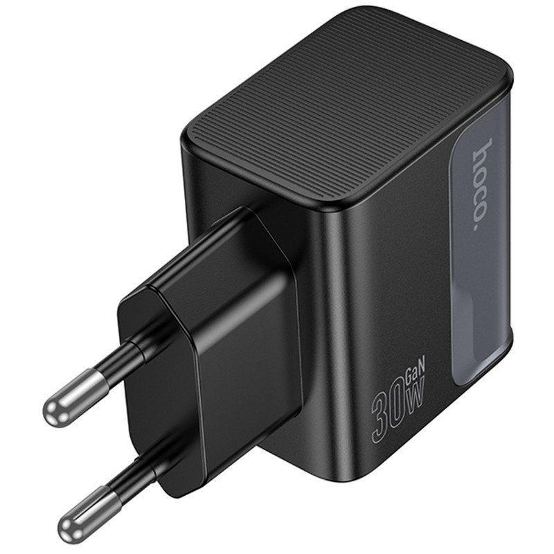 СЗУ Hoco CS73A Star Speed PD30W+QC3.0 (1USB-A/1C) (Midnight Black) в магазине vchehle.ua
