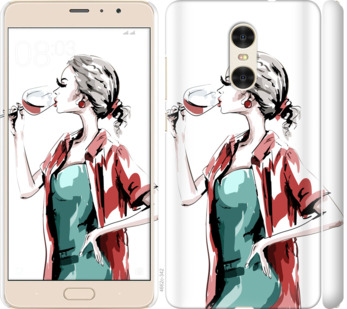 

Чехол Девушка с бокалом для Xiaomi Redmi Pro 841666