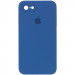 Чехол Silicone Case Square Full Camera Protective (AA) для Apple iPhone 6/6s (4.7") (Синий / Navy Blue)