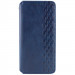 Кожаный чехол-книжка GETMAN Cubic (PU) для Apple iPhone 13 (6.1") (Синий)