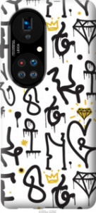 Чохол Graffiti art на Huawei P50