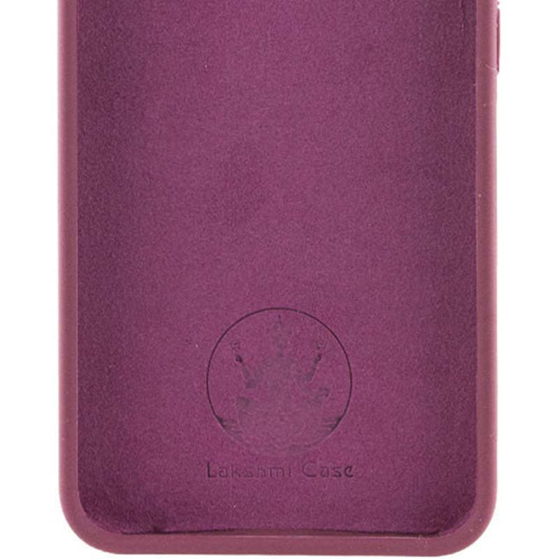 Фото Чохол Silicone Cover Lakshmi Full Camera (AAA) with Logo на Xiaomi Redmi 13 4G / Poco M6 4G (Бордовий / Plum) на vchehle.ua