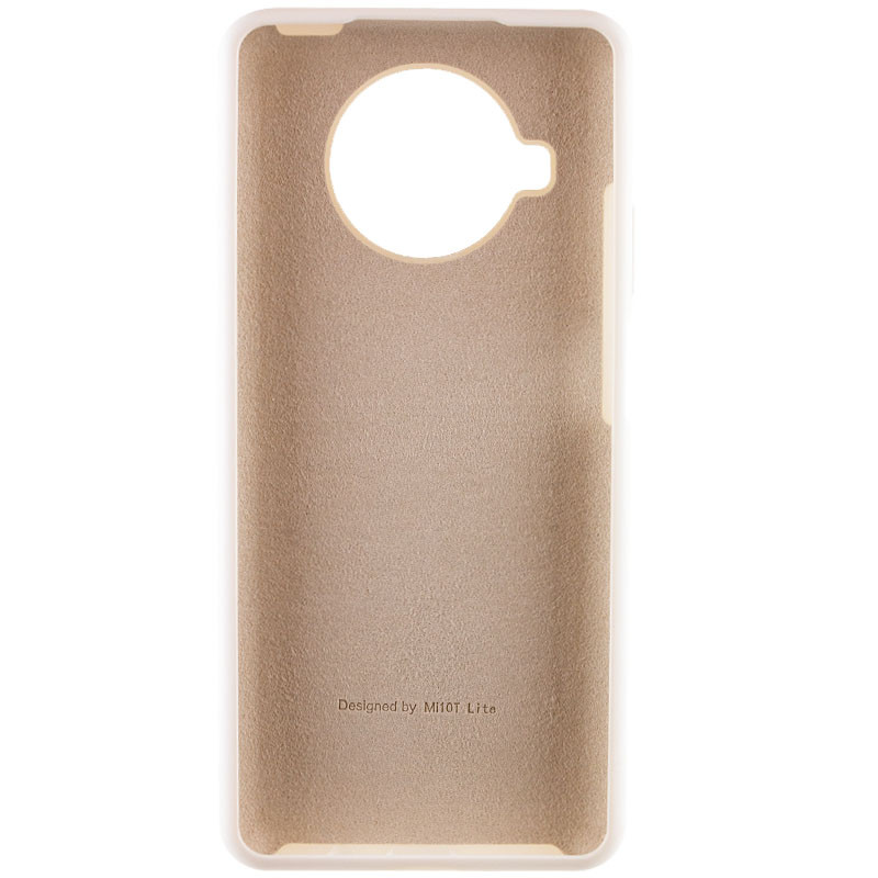 Фото Чехол Silicone Cover Full Protective (AA) для Xiaomi Mi 10T Lite / Redmi Note 9 Pro 5G (Белый / White) на vchehle.ua