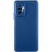 Чехол TPU GETMAN Liquid Silk Full Camera для Xiaomi Redmi Note 10 Pro / 10 Pro Max (Синий / Navy Blue)