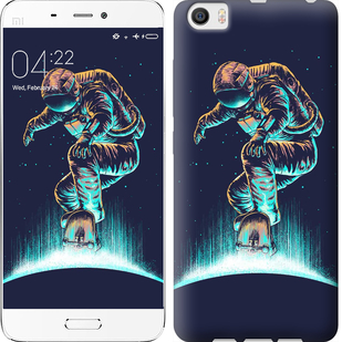 

Чехол Космонавт на скейтборде для Xiaomi MI5 591468