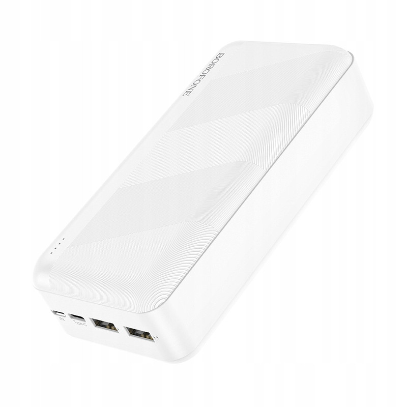 Фото Портативное ЗУ Power Bank BOROFONE BJ27B 30000 mAh (White) на vchehle.ua