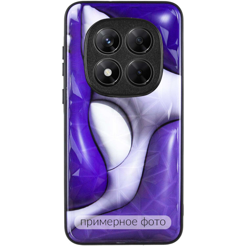 Фото TPU+PC чохол Prisma BubbleGum на Xiaomi Redmi Note 14 4G (Int. version) (3D Blue) на vchehle.ua