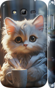 Чохол White cat на Samsung Galaxy Grand I9082
