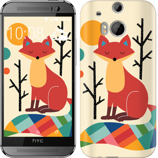 

Чохол Rainbow fox на HTC One M8 576849
