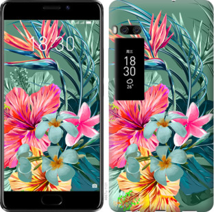 

Чехол Тропические цветы v1 для Meizu Pro 7 Plus 845100