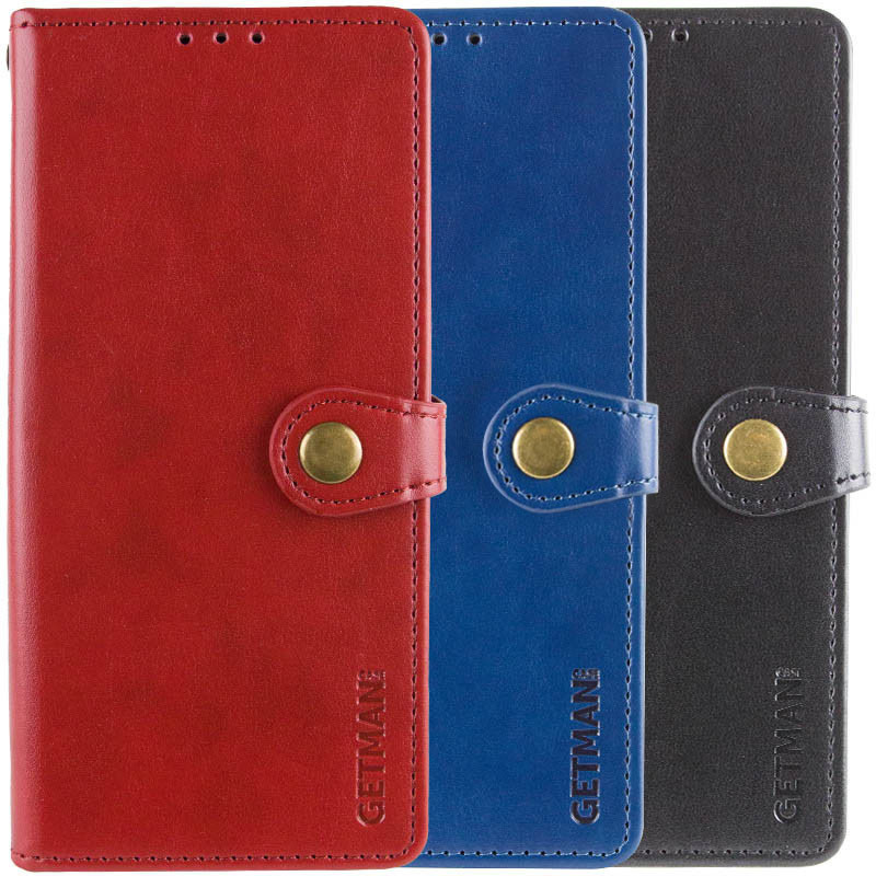 Кожаный чехол-книжка GETMAN Gallant (PU) для Motorola Moto G05 / E15