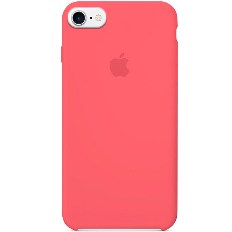 Чехол Silicone Case (AA) для Apple iPhone 6/6s (4.7") (Арбузный / Watermelon red)