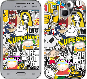 

Чехол Popular logos для Samsung Galaxy Core Prime G360H 627820