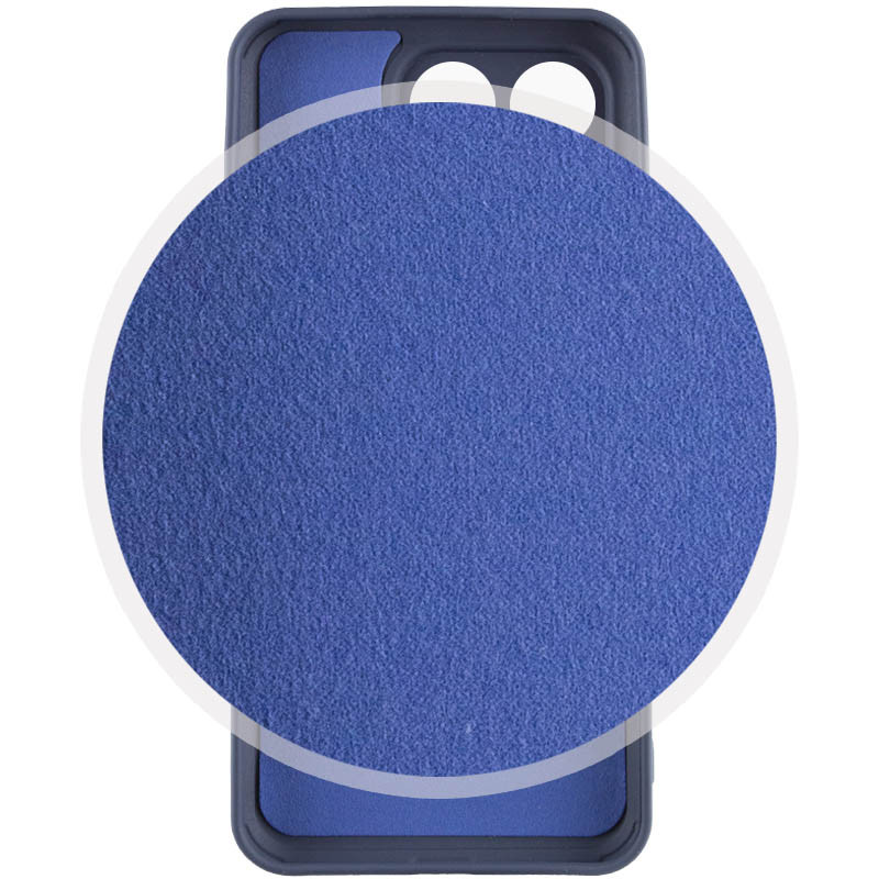 Фото Чехол Silicone Cover Lakshmi Full Camera (A) для Huawei Honor X8a (Синий / Midnight Blue) в магазине vchehle.ua