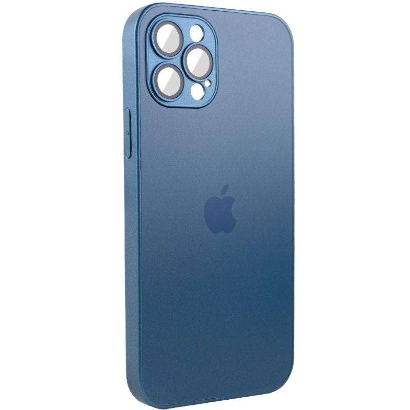 Фото Чехол TPU+Glass Sapphire matte case для Apple iPhone 11 Pro Max (6.5") (Navy Blue) на vchehle.ua