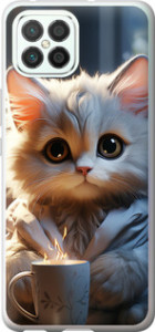 Чохол White cat на Huawei Nova 8 SE