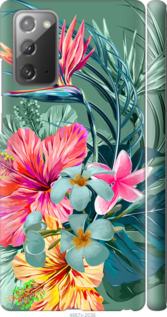 

Чехол Тропические цветы v1 для Samsung Galaxy Note 20 1060433