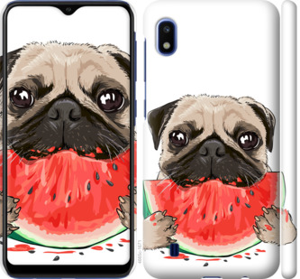 

Чохол Мопс і кавун на Samsung Galaxy A10 2019 A105F 843415