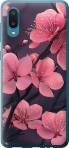 Чехол Пурпурная сакура для Samsung Galaxy A02 A022G