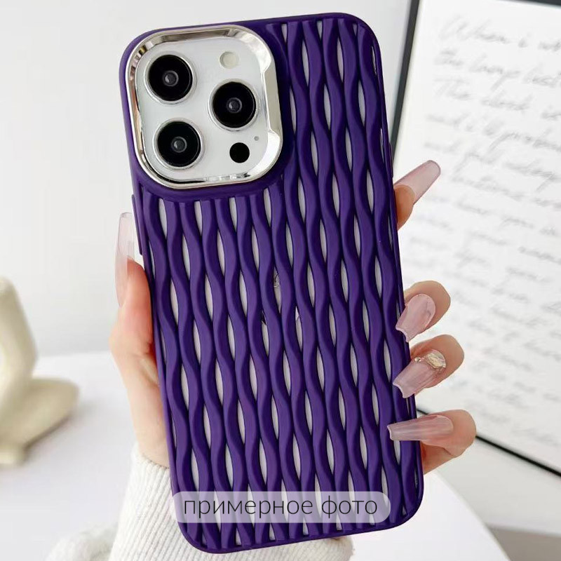 Фото Чохол TPU Ribbio на Apple iPhone 16 (6.1") (Purple) на vchehle.ua