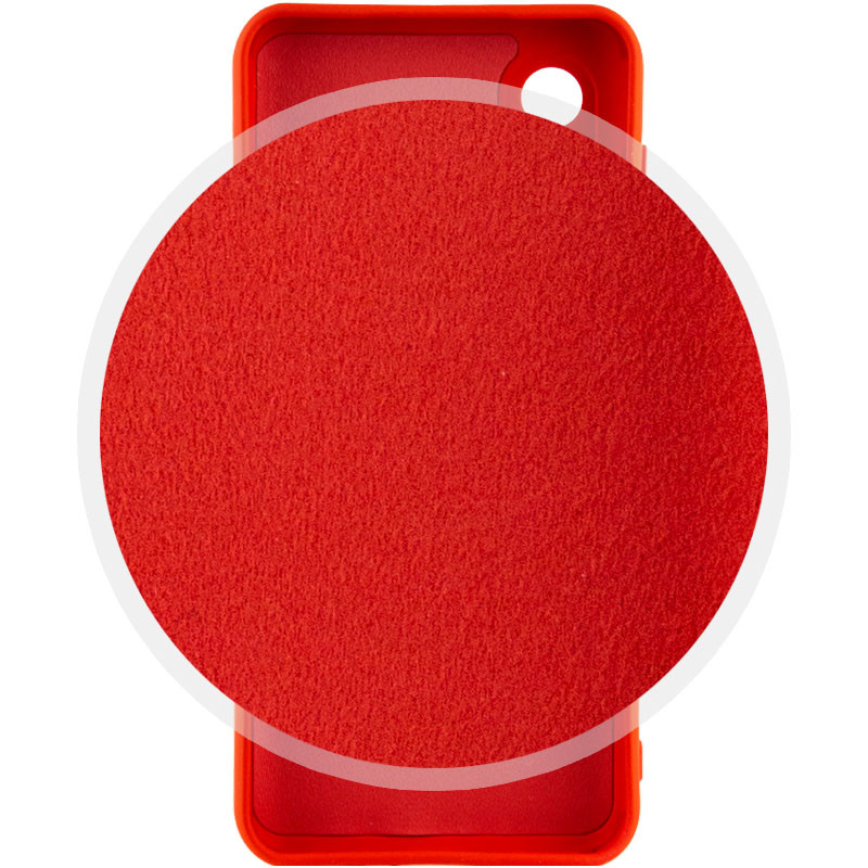 Фото Чохол Silicone Cover Lakshmi Full Camera (A) на Samsung Galaxy A03 Core (Червоний / Red) в маназині vchehle.ua