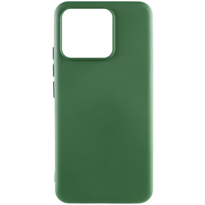 Чехол Silicone Cover Lakshmi (AAA) для Xiaomi Redmi Note 13 5G (Зеленый / Cyprus Green)