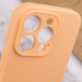 Купить Чехол Silicone Case Full Camera Protective (AA) NO LOGO для Apple iPhone 13 Pro Max (6.7") (Оранжевый / Cantaloupe) на vchehle.ua