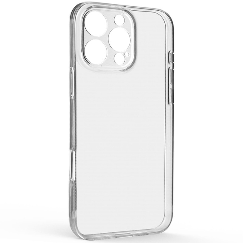 Фото TPU чохол Epic Transparent 1,5mm Full Camera на Apple iPhone 16 Pro (6.3") (Безбарвний (прозорий)) на vchehle.ua