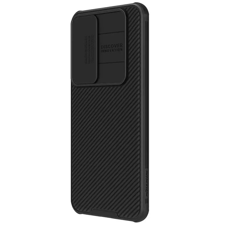 Фото Карбонова накладка Nillkin CamShield Pro Magnetic на Samsung Galaxy S24+ (Black) в маназині vchehle.ua