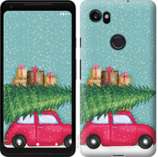 

Чехол Машина с подарками для Google PixeL 2 XL 867920