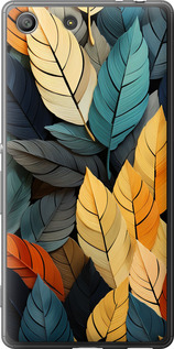 

Чехол Кольорове листя для Sony Xperia M5 1629485
