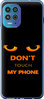 Чехол Don't touch the phone для Motorola G100