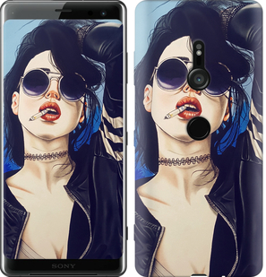 

Чехол Девушка на стиле для Sony Xperia XZ3 H9436 690399