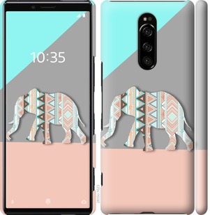 

Чехол Узорчатый слон для Sony Xperia 1 J9110 764223