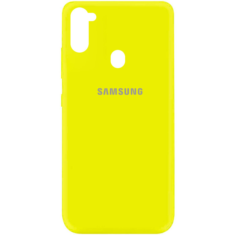 

Чехол Silicone Cover My Color Full Protective (A) для Samsung Galaxy A11 (Желтый / Flash) 914390