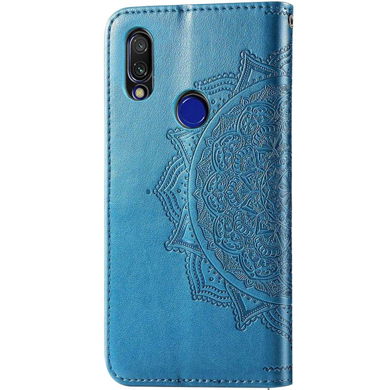 Фото Шкіряний чохол-книжка Art Case з візитницею на Xiaomi Redmi Note 7 / Note 7 Pro / Note 7s (Синій) на vchehle.ua