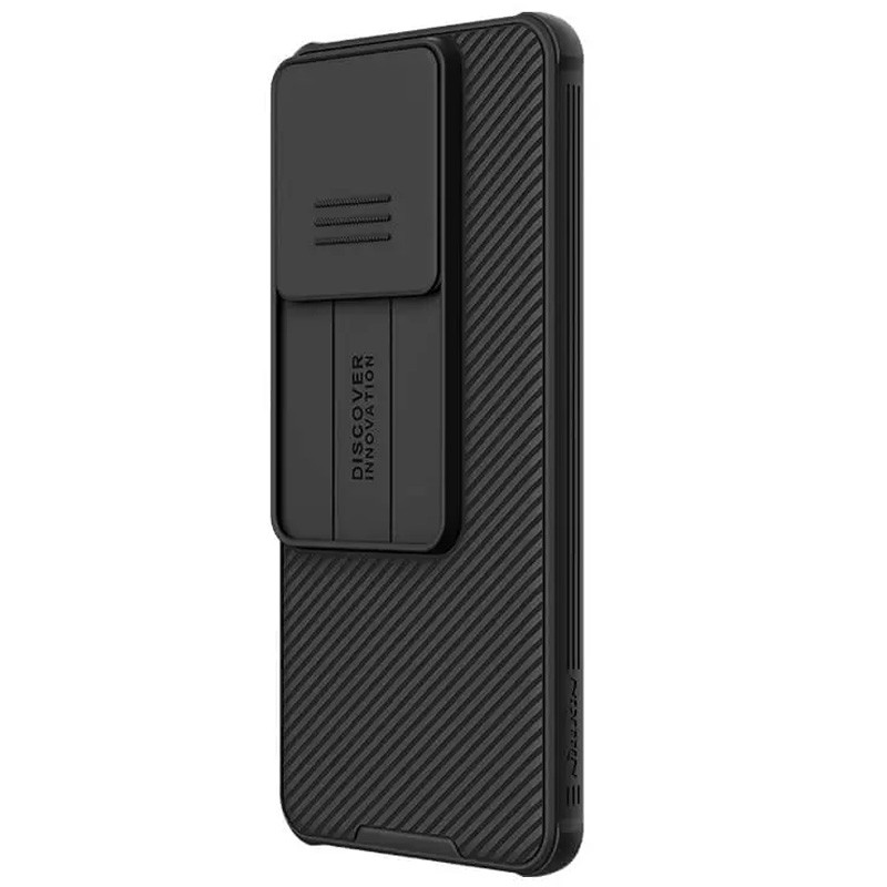 Фото Карбоновая накладка Nillkin CamShield Pro для Xiaomi Redmi Note 13 Pro 5G (Black) на vchehle.ua