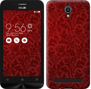 

Чехол Чехол цвета бордо для Asus ZenFone Go ZC451TG 650165