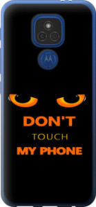 Чехол Don't touch the phone для Motorola E7 Plus