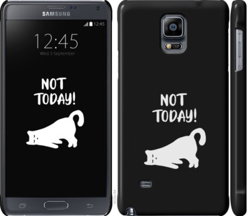 

Чехол Уставший кот для Samsung Galaxy Note 4 N910H 874119