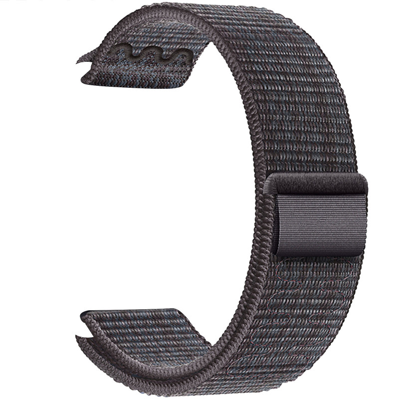 Ремінець Hoco WA25 Original series nylon strap для Apple watch 42(ser.1-3)/44/45/49mm (Black and Blue)