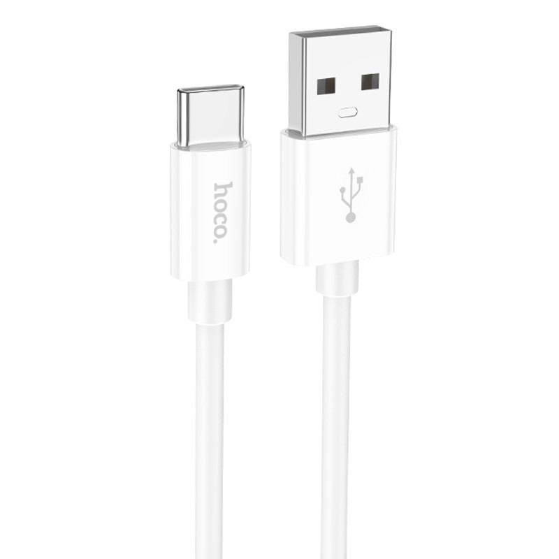 Дата кабель Hoco X87 Magic silicone USB to Type-C (1m) (White)