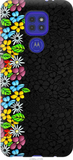 

Чехол цветочный орнамент для Motorola G9 Play 1146658