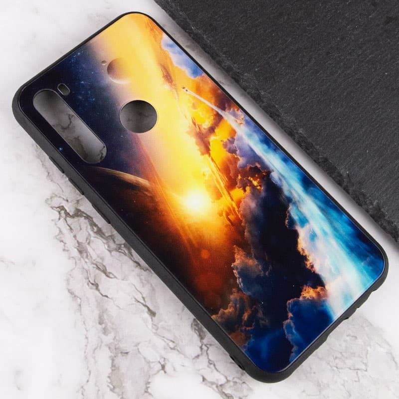 

TPU+Glass чехол Diversity для Xiaomi Redmi Note 8 (Above the clouds) 1223283