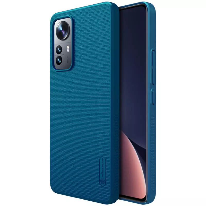 Купить Чехол Nillkin Matte для Xiaomi 12 Lite (Бирюзовый / Peacock blue) на vchehle.ua