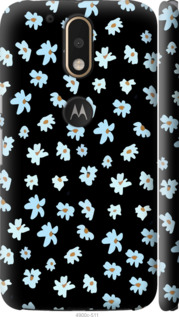 Чехол Цветочный для Motorola MOTO G4