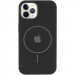 Фото Чохол Silicone Case Full Protective (AA) with Magnetic Safe на Apple iPhone 12 Pro Max (6.7") (Чорний / Black) на vchehle.ua