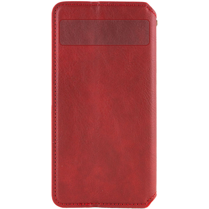 Фото Шкіряний чохол-книжка GETMAN Cubic (PU) на Google Pixel 6 Pro (Червоний) на vchehle.ua