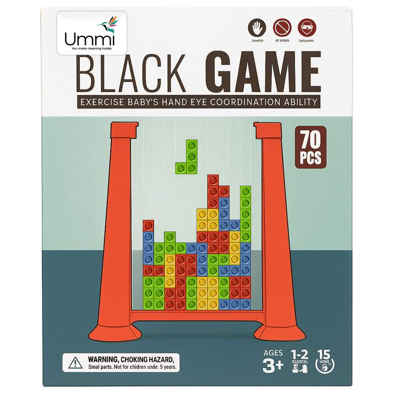 Заказать Настольная интерактивная игра Ummi ME-002 Tetris (Colorful) на vchehle.ua